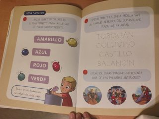 Aprendo a leer con Marvel super hero adventures...