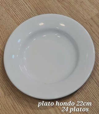 Set de 24 Platos Hondos 22cm