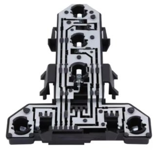 Placa Soporte Bombillas Traseras Coche