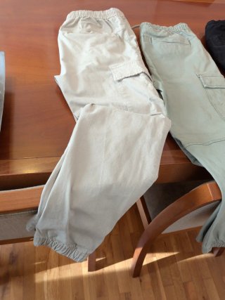3 Pantalones Cargo Zara Talla S