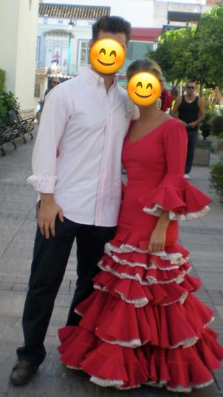 Traje de flamenca