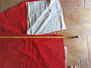 Cubrevesta medieval artesanal nuevo