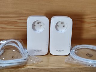 Kit AV1200 Powerline TP-Link 2x unidades conjunto.