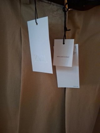 Bermuda Larga Zara Beige