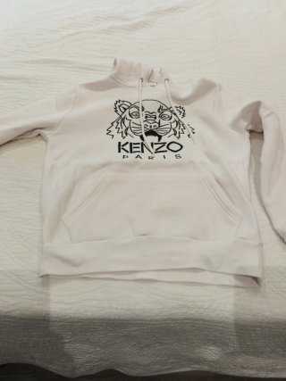 Sudadera Kenzo Blanca con Capucha