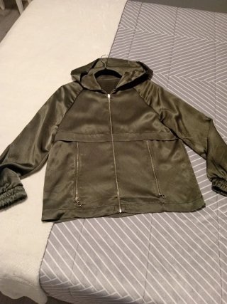 Chaqueta Bomber Zara Verde