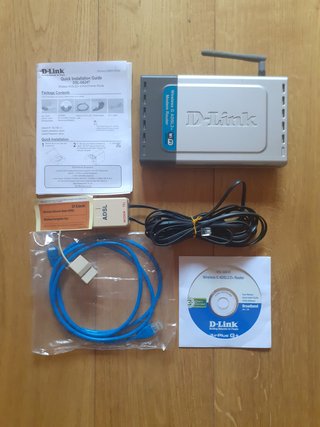 Modem D-Link DSL-G624T Wireless G ADSL2+