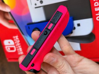 Joy-Con Nintendo Switch OLED Azul y Rosa