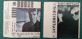 LOTE CARATULAS CASSETTES HEROES DEL SILENCIO STING