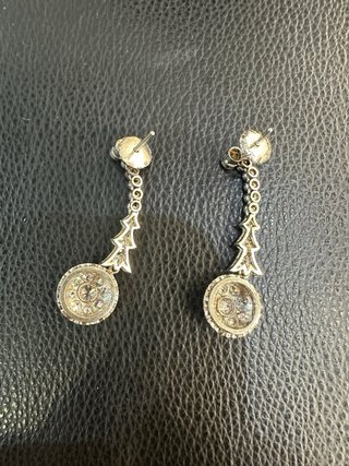 Pendientes de Platino y Diamantes