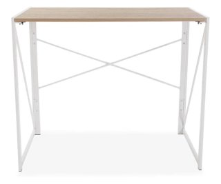Escritorio plegable Versa madera y metal