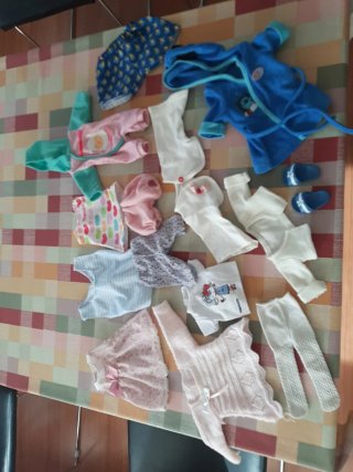 Lote Ropa Muñeca Bebé
