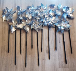 Molinillos de viento 12PCs