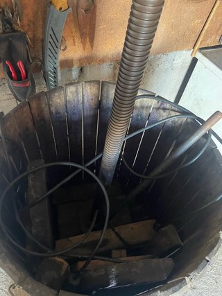 Prensa de Madera y Hierro