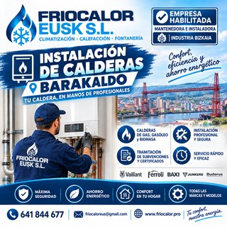 Instalación Calderas Barakaldo
