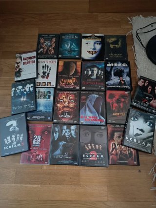 Lote de 21 Películas de Terror en DVD