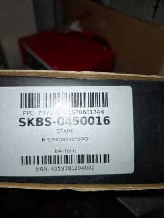 Pastillas  de Freno manoTraseras para BMW X3
