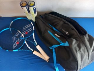 Set de 2 Raquetas babolat evo drive lite  de Tenis
