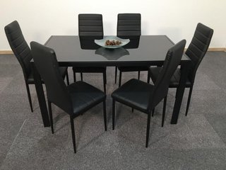 Oferta !! Comedor moderno con 6 sillas