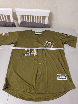 Camiseta MLB Washington Nationals Harper talla M
