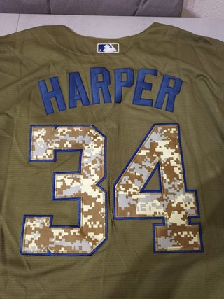 Camiseta MLB Washington Nationals Harper talla M
