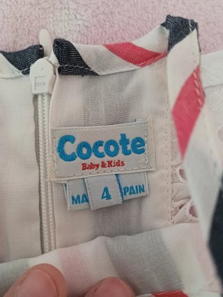 Vestido de Niña a Rayas