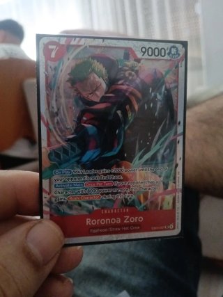Carta One Piece Roronoa Zoro EBD-0070