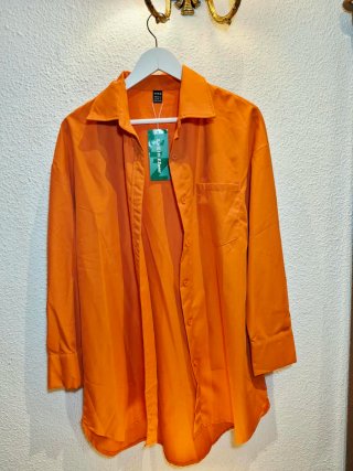 Camisa Naranja Shein Talla M