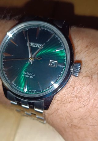Reloj Seiko Presage Cocktail Verde