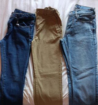 Lote 3 pantalones 8/9 años