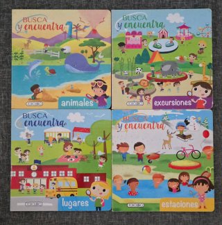 Serie Libros busca y encuentra