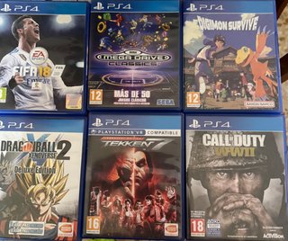 Juegos PS4: FIFA 18, Tekken, Dragon Ball, Call of