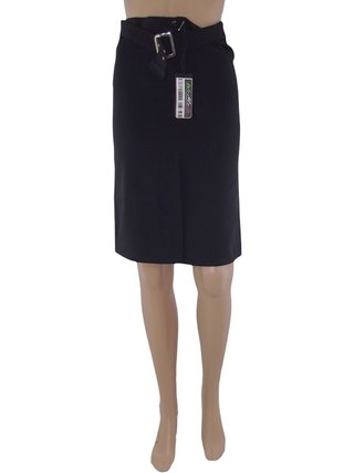 Black Womens Slim Fit Stylish High Waist Mini