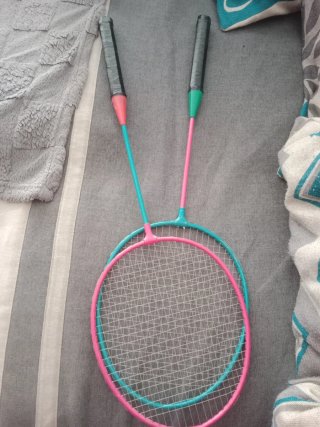 Set de 2 Raquetas de Bádminton