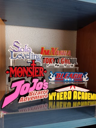 Coleccion letreros anime manga