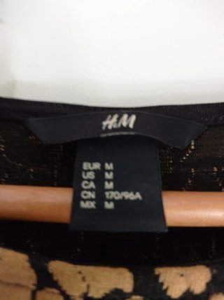 Vestido H&M Estampado