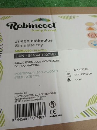 Robin cool Juego de estímulos