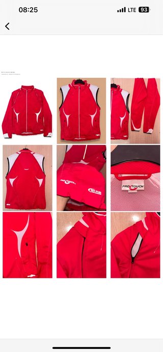 `Veste rose fuchsia 2 en 1 réfléchissante