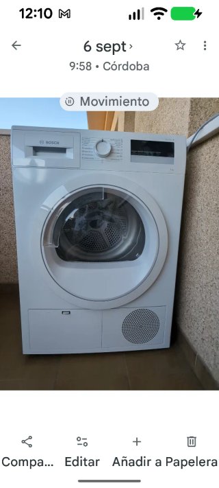 Secadora Bosch 8kg
