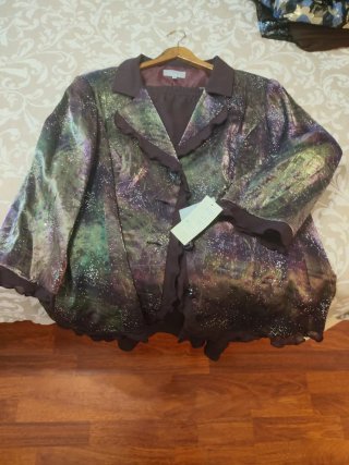 Traje fiesta falda y chaqueta talla 54