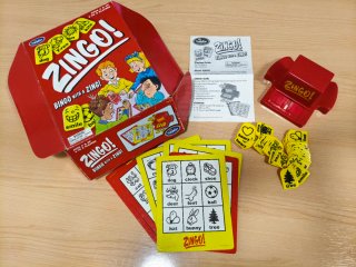Juego Zingo! Bingo con un Zing! Inglés