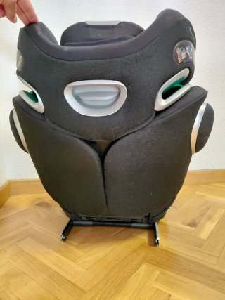 Silla Coche Cybex Platinum Solution Z i-Fix Negra