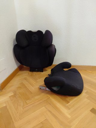 Silla Coche Cybex Platinum Solution Z i-Fix Negra