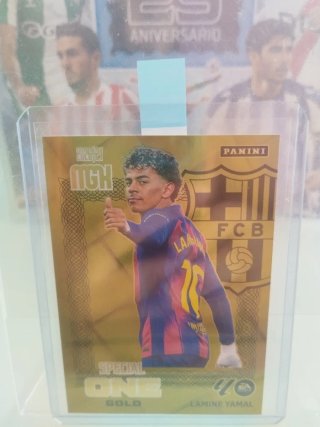 Carta Panini Lamine Yamal Special One Gold