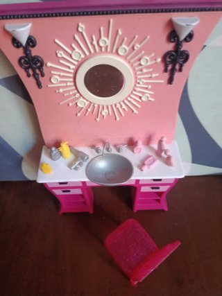 Mobile Bagno Barbie con Sedia