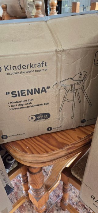Trona Kinderkraft Sienna 2 en 1