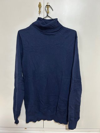 Jersey cuello alto Alvaro Moreno azul