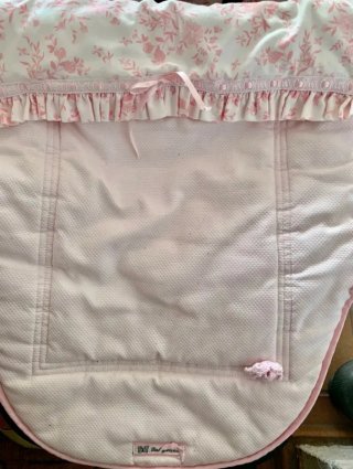 Funda Bugaboo Baby Luna rosa con flores