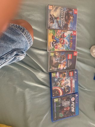 Lote Videojuegos PS4 y Switch