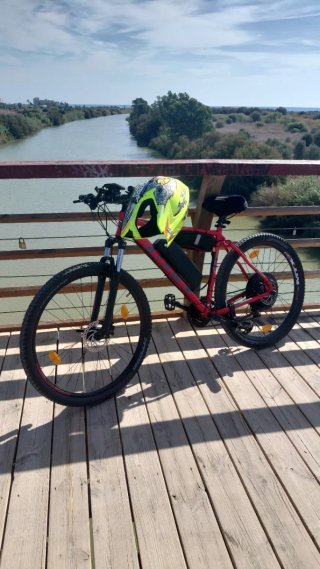 Bicicleta Eléctrica 1500W Roja